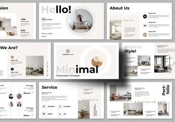 Minimal Business Presentation Layout