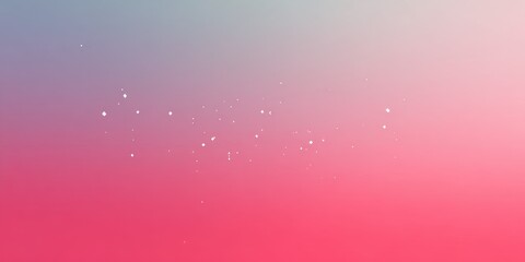 Abstract Gradient: A serene display of color, transitioning from a vibrant magenta at the base to a soft teal at the top, with ethereal speckles of light dispersed throughout.