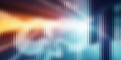 Abstract vibrant pixelated light streaks and patterns creating a dynamic abstract composition of warm and cool tones