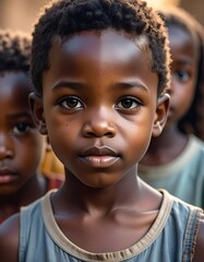 Close-up portrait of a child