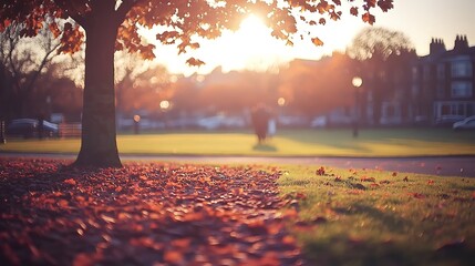 Warm glowing golden tree captured on medium format camera, 80mm lens, clear details of texture with soft surrounding light