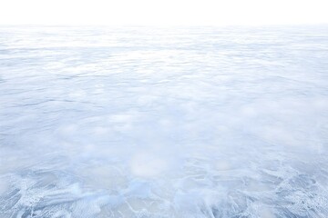 Obraz premium vast expanse of glacial ice isolated on white background