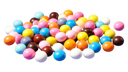 Obraz premium Glossy Pink Spheres on Transparent Background, 3D Realism Design Element