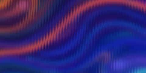Abstract swirling nebulous energy form with vibrant red and purple hues gradients on deep blue background