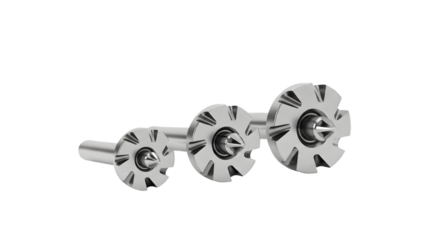 Tiga Alat Potong Logam Presisi, Mata Bor Industri Berbagai Ukuran