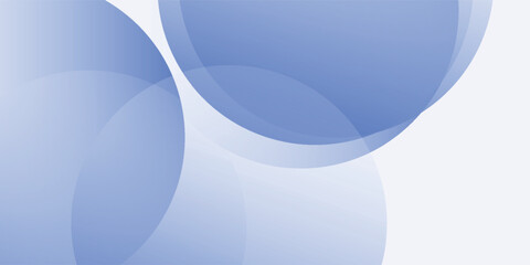 Modern Minimalist Background with Overlapping Circles in Gradient Purple and Blue, Perfect for Digital Design and Elegant Presentations