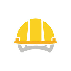 Fototapeta premium construction helmet on white background