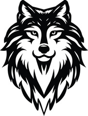 Ornamental Floral Design A classic black and white floral design element featuring elegant, curved leaves and intricate detailing. Perfect for use in decorative borders, logos