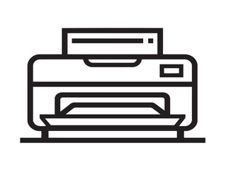 Stylish printing illustration created with minimal vector design elegance