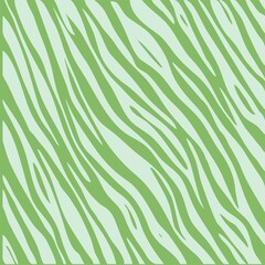 Green zebra stripe seamless abstract background © mozizy