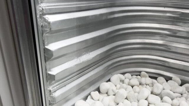 Close View of Metal Window Well