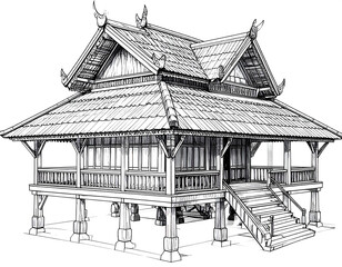 architecture sketch view