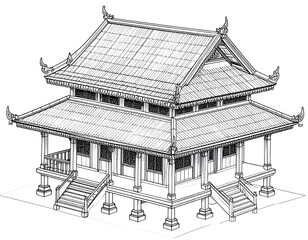 architecture sketch view