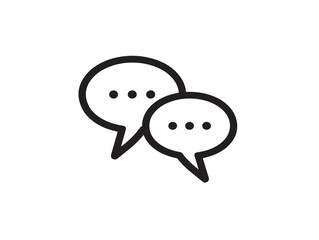 Social media slang bubbles in minimal clean vector