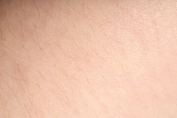 Fototapeta premium Macro view of normal skin as background