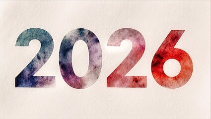 Gradient Watercolor Wash 2026 with Soft Edges on Cold Press Paper Artistic Handpainted Background