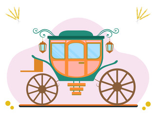Carriage Concept Illustration Vector Style