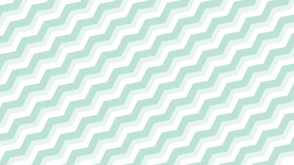 Turquoise and white diagonal wavy background. Seamless pattern with beautiful ornament decor. Wallpaper for something.	