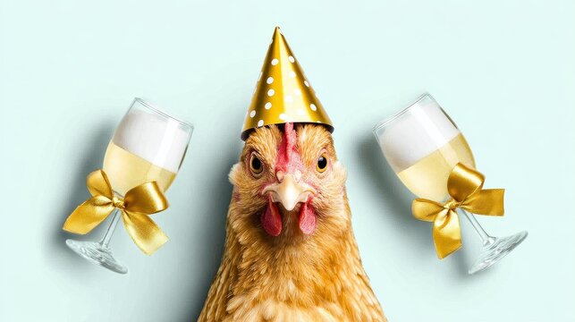 Joyful hen party celebration with fun cocktail drinks and confetti captured in lively environment