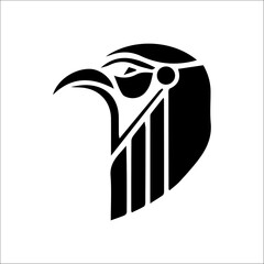 eagle head vector illustration