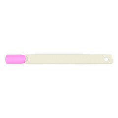 Nail files. Set of new nail files. Professional double sided nail buffers with very soft and grit coarser for natural or acrylic, gel nails. Beauty nails salon. Manicure and pedicure tool for fingers
