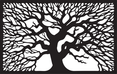 Tree Branch Laser Cut Panel Bundle