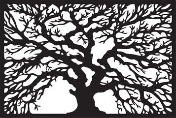 Tree Branch Laser Cut Panel Bundle