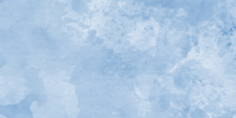 abstract blue watercolor chaotic texturea delicate background of blue, blue sky and white clouds, soft blue with gentle gradients, abstract textured frozen blue ice surface with snow patterns,  