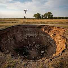 mine in the mountains