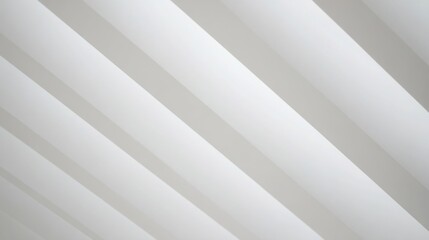 Obraz premium A series of horizontal white curved lines arranged in parallel against a light background,