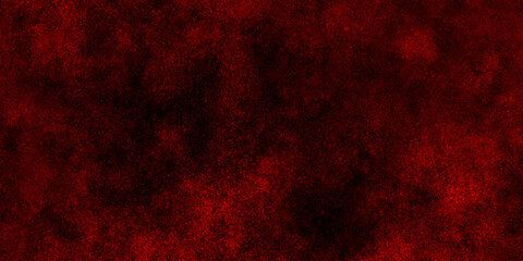 Abstract red grunge natural smooth cement concrete floor and plaster dirty wall background texture. red marble texture and red paper texture. plastered long panoramic concrete wall background.