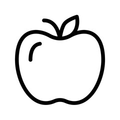 apple line icon