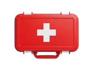 Fototapeta premium First Aid Kit transparent bg, cutout PNG