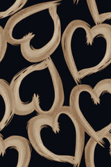 silhouette texture seamless solid pattern