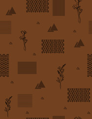 silhouette texture seamless solid pattern