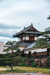 Traditional Japanese Samurai Castle of Hiroshima, Honshu, Japan, Asia