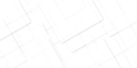 Abstract white and gray technology concept diamond triangle geometric line background. modern seamless business technology concept geometric shapes. squares and triangle with soft shadows as pattern.