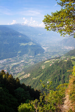 Blick auf das Vinschgau