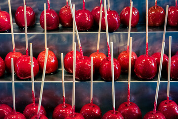 Manzanas caramelizadas