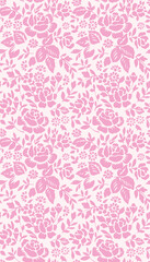 Vector damask seamless pattern background. Classical luxury old fashioned damask ornament, royal victorian seamless texture for wallpapers, textile, wrapping. Exquisite floral baroque template