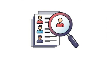 Find your perfect candidate fast with this detailed resume search visual