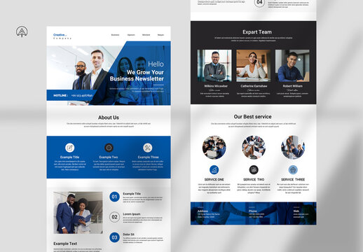 Business News Letter Template