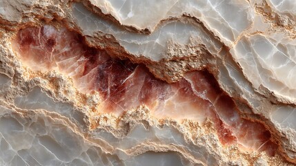 Obraz premium Stunning gemstone onyx with orange veins high resolution image