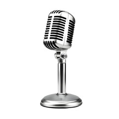 Professional Small Desktop Microphone on Counter for Service Coun