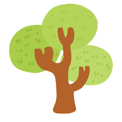 Cartoon Tree Illustration