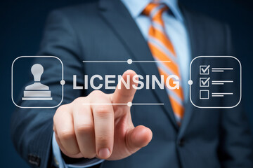 Licensing process and compliance concept for business approvals and regulatory requirements online system