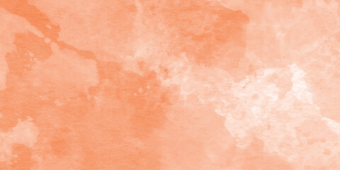 Abstract background for design featuring soft, Abstract orange watercolor background, template for birthday, banner, quotes, social media, colorful watercolor design background texture.