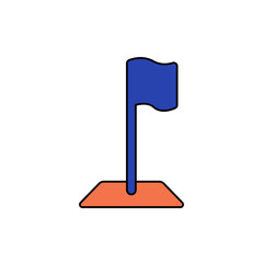 Zoom Out icon outline editable stroke line drawing eps