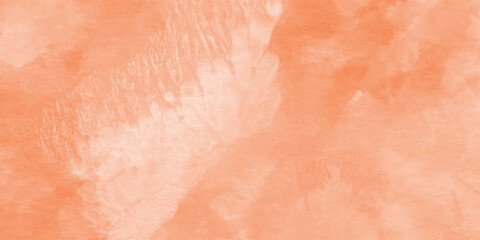 Abstract background for design featuring soft, Abstract orange watercolor background, template for birthday, banner, quotes, social media, colorful watercolor design background texture.