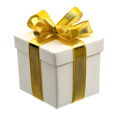 Luxurious Small Gift Box with Elegant Gold Ribbon for Perfect Occasions